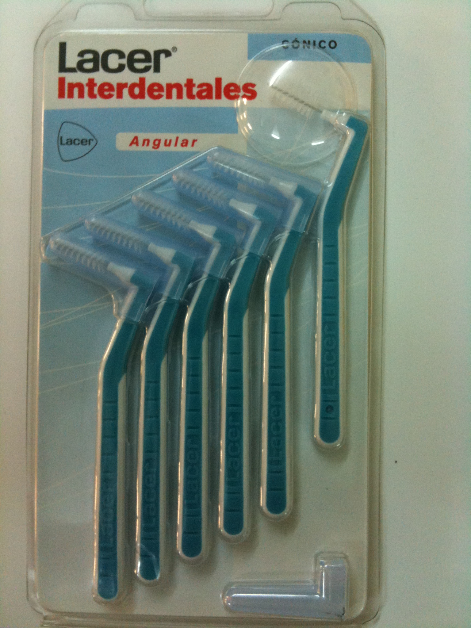 LACER INTERDENTAL CONIC 90º BOX WITH 6 UNITS