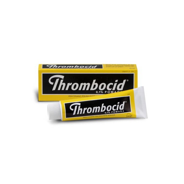 THROMBOCID 1mg/g 60g. Cream Antivaricose therapy. topical use.