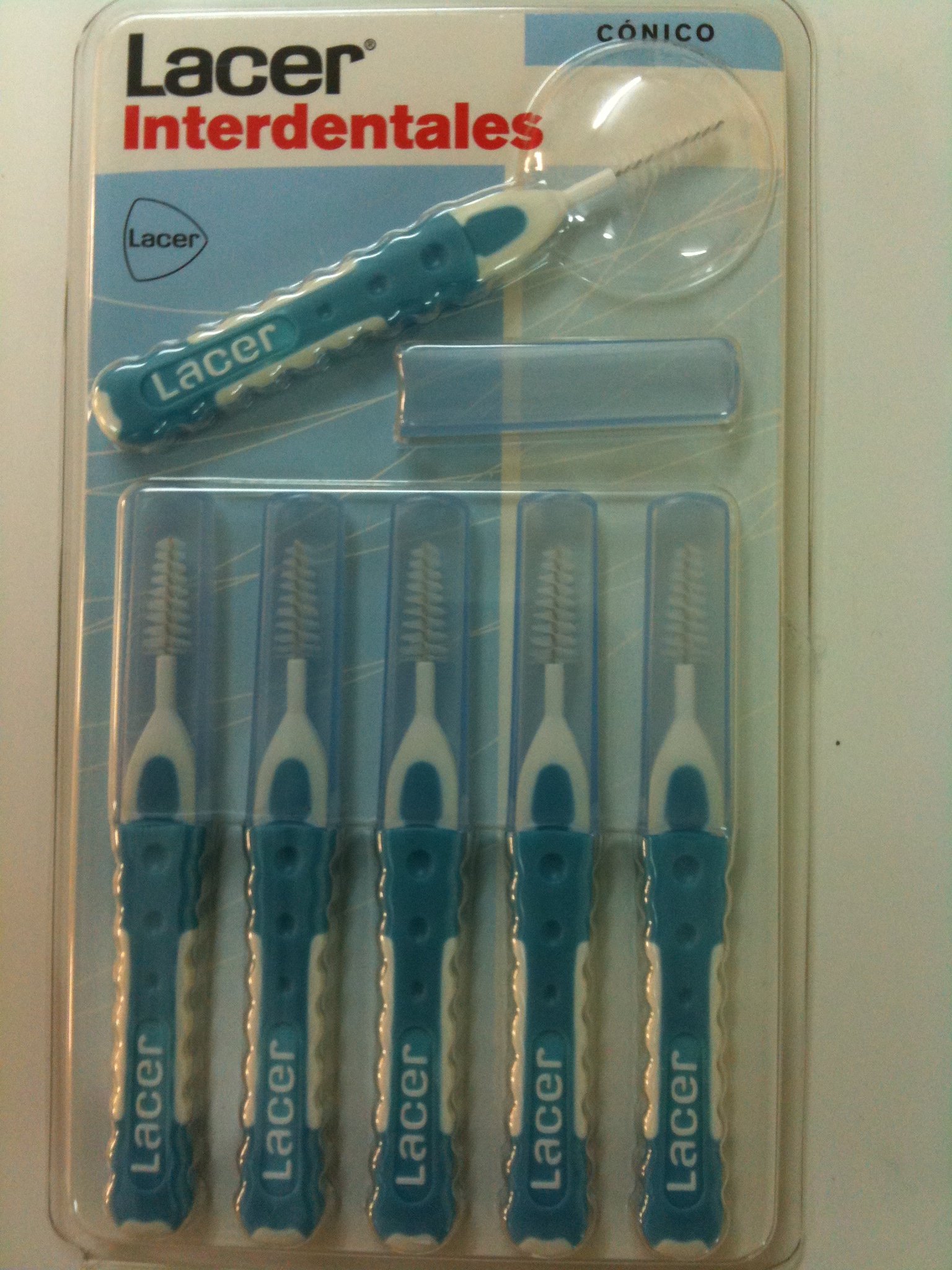 LACER INTERDENTAL CONIC BOX WITH 6 UNITS